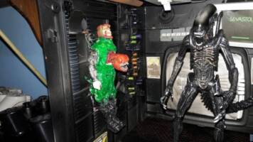 Alien diorama (Alien vs Predator) Custom Diorama / Playset