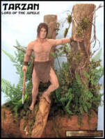 Tarzan, Lord of the Jungle (Tarzan) Custom Diorama / Playset