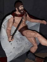 Leonidas (pit)(300) (300) Custom Action Figure