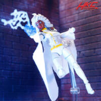 STORM (Ver. 3.0) X-men Jim Lee 1/18 scale with Typhoon base (Marvel Universe) Custom Action Figure