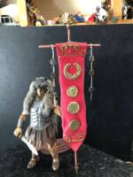 Caius Vipstanus Banner bearer of the Phoenix Legion (Gladiator) Custom Action Figure