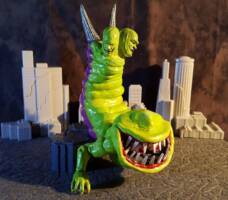 Clawhead, from the arcade game King of the Monsters 2 (SNK) Custom Action Figure