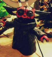 Baby yoda darth maul mash up( BABY MAUL) (Star Wars) Custom Action Figure