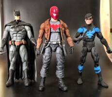 Red Hood (Marvel Legends) Custom Action Figure [Red Hood with Marvel legends style Batman and Nightwing]