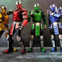 Cyber Reptile (Mortal Kombat) Custom Action Figure