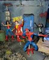 Back Alley (Fortnite) Custom Diorama / Playset