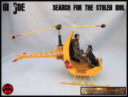 GI Joe Adventure Team - Search for the Stolen Idol (G.I. Joe) Custom Diorama / Playset