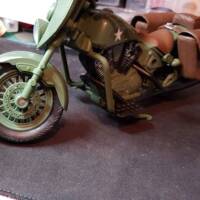 WW2 Motorbike (Captain America) Custom Vehicle