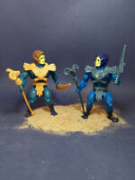 Leo Skeletor brown variant hard head (Masters of the Universe) Custom Action Figure
