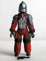 Cy – Blood Squadron Cylon B-Wing– A Star Wars/Battlestar Galactica Mashup (Battlestar Galactica) Custom Action Figure [Rear View]