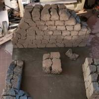 1/12th scale Ruined Castle diorama (Princess Bride) Custom Diorama / Playset