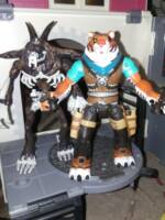 Rahzar and Tiger Claw (Teenage Mutant Ninja Turtles) Custom Action Figure