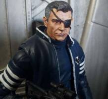 Concept Marvel Legends classic Nick Fury live action starring Sean Connery (Marvel Legends) Custom Action Figure