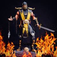 Scorpion (Mortal Kombat) Custom Action Figure