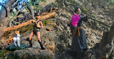 Dungeons and Dragons Kids (Dungeons and Dragons) Custom Action Figure [Barbarian & Wizard]