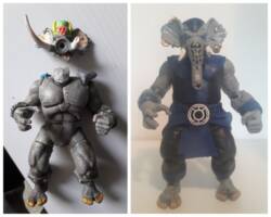 Brother Warth (Green Lantern) Custom Action Figure