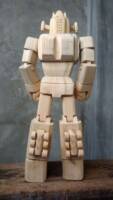 Daimos (Daikatana) Custom Other [Back View of Wooden Daimos]