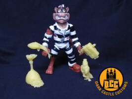 Scratch the Cat Tmnt (Teenage Mutant Ninja Turtles) Custom Action Figure