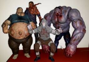 Hunter -l4d (Left 4 Dead) Custom Action Figure [Here he is with his Special infected friends]