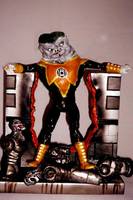 Duel Eknham (Sinestro Corps) Custom Action Figure