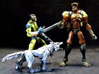 Sigma 6 Wolverine vs. Sabertooth face off (G.I. Joe Sigma 6) Custom Action Figure