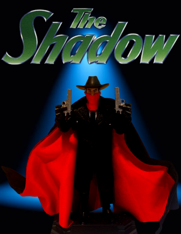 The Shadow - Lamont Cranston (Shadow) Custom Action Figure