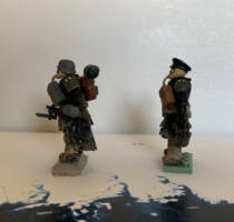 Warhammer 40K Death Korps of Krieg 2" Action Figures (Warhammer) Custom Action Figure
