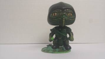 3 Mortal Kombat Ninjas (Scorpion, Sub Zero and Reptile) (Funko Pop!) Custom Action Figure [Reptile]