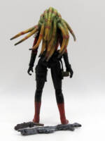 Kreeza Olocto - Nautolan Bounty Hunter (Star Wars) Custom Action Figure [Rear View]