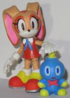Jakks scale Cream the Rabbit (Sonic) Custom Action Figure