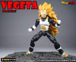 Super Saiyan 3 Vegeta (Dragonball Z) Custom Action Figure