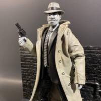 Dick Tracy (Black & White) (Pulp Characters) Custom Action Figure