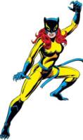 Hellcat (Marvel Universe) Custom Action Figure