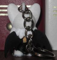 Chibi Rouge keychain (Sonic) Custom Miniature / Figurine