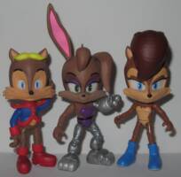 SATAM style Antoine D'Coolette (Sonic) Custom Action Figure