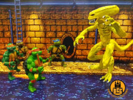 Tmnt Pizza Monster (Teenage Mutant Ninja Turtles) Custom Action Figure