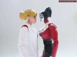 Dr Harleen Quinzel (Batman) Custom Action Figure [Dr. Harleen Quinzel custom action figure with Harley Quinn]