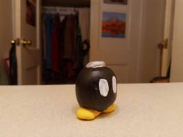 Bob-omb (Super Mario Bros) Custom Miniature / Figurine