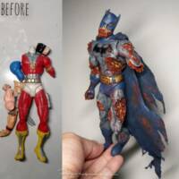 Zombie Batman (DC Direct) Custom Action Figure