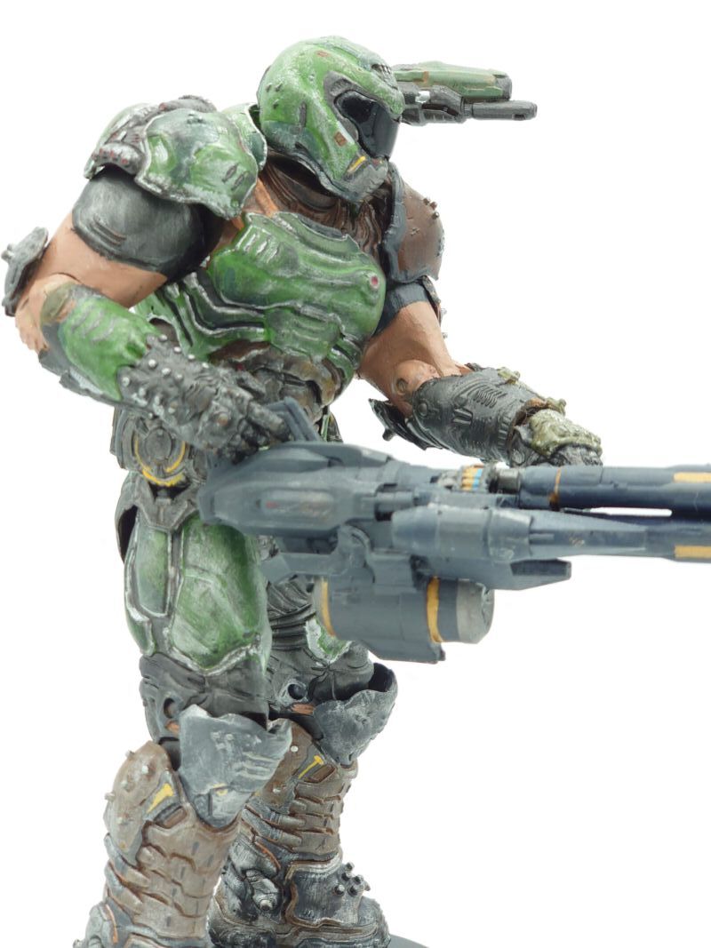 Doom Eternal Doom Slayer Repaint (Doom) Custom Action Figure