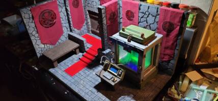 Hydra Casrle (Marvel) Custom Diorama / Playset