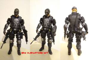 Punisher Netflix Tactical Suit (Marvel Legends) Custom Action Figure