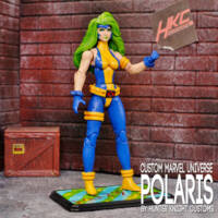 POLARIS (X-Factor 1/18th scale) (Marvel Universe) Custom Action Figure