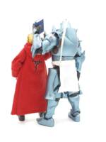 Edward and Alphonse Elric (Full Metal Alchemist) Custom Action Figure