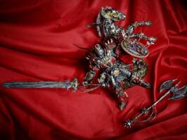 Medieval spawn +battle horse -Two hand sword version! (Spawn) Custom Action Figure