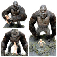 1/12 Ann Darrow (King Kong) Custom Action Figure [Ann Darrow with King Kong]