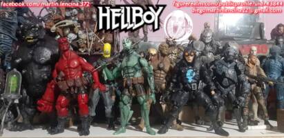 Hellboy — Mezco Version [Fully Sculpted] # 2 (Completed work) (Hellboy) Custom Action Figure