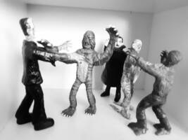 L'homme-loup (Monsters) Custom Miniature / Figurine