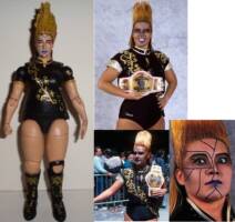 Bull Nakano (Wrestling) Custom Action Figure [Reference pictures]