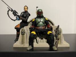 Boba Fett Throne (Star Wars) Custom Diorama / Playset